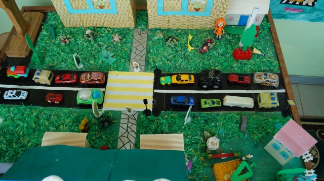 Макет улицы