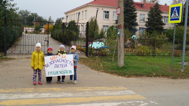 МЫ ЗА БЕЗОПАСНОСТЬ ДЕТЕЙ - ПЕШЕХОДОВ